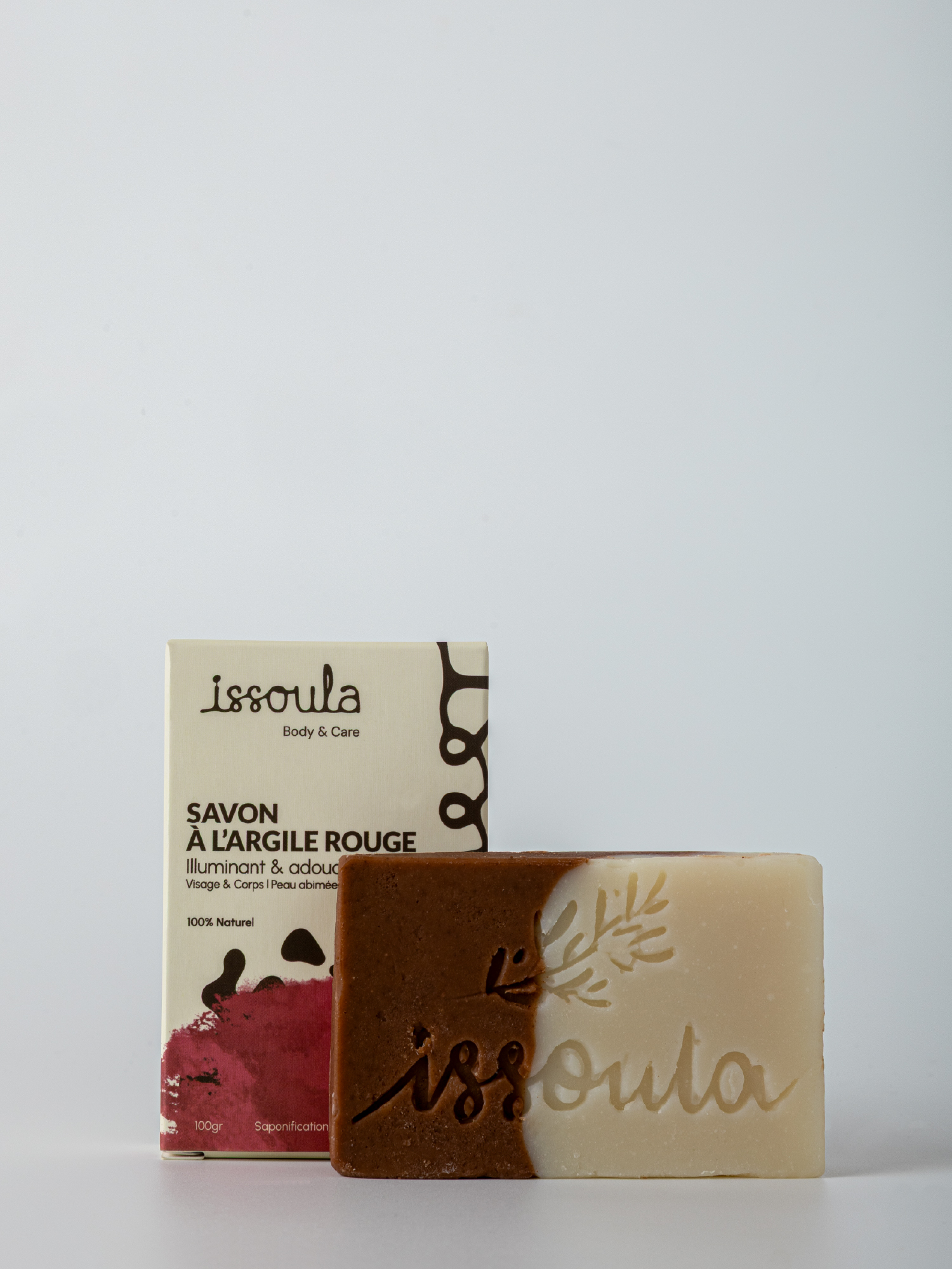 Savon Argile Rouge